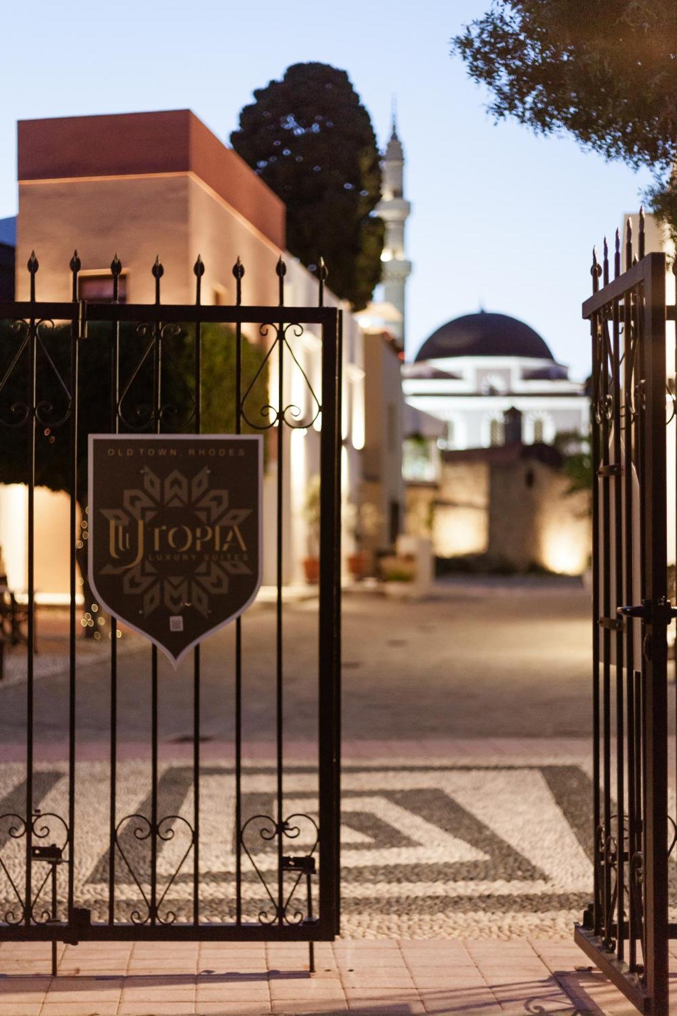 Utopia Luxury Suites - Old Town Rhodes City Екстер'єр фото