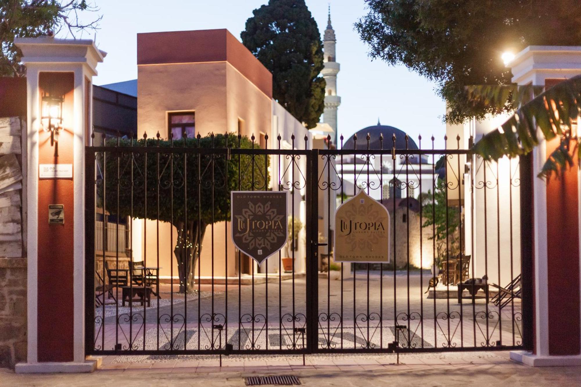Utopia Luxury Suites - Old Town Rhodes City Екстер'єр фото